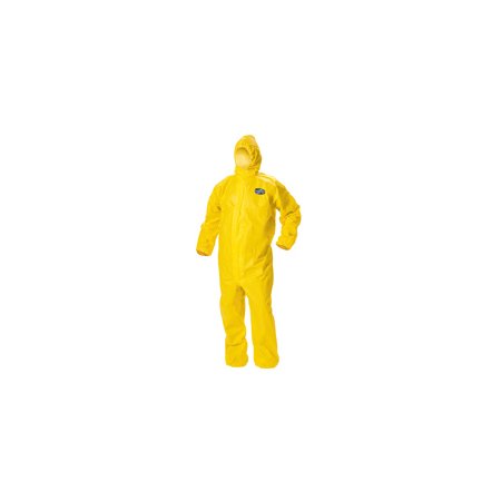Picture of Coverall with Hood and Boot Covers KleenGuard™ A70 Large Yellow Disposable NonSterile00683