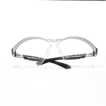 Picture of Safety Glasses with Readers 3M™ BX™ Antifog Coating Clear Tint Polycarbonate Lens Silver / Black Frame Over Ear One Size Fits Most11374-00000-20