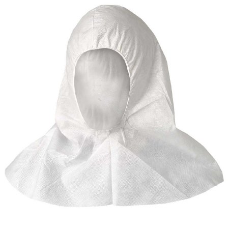 Picture of Protective Hood KleenGuard™ A20 One Size Fits Most White Elastic Closure36890