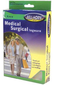 Picture of Compression Stocking Bell-Horn® Thigh High Large Beige Closed Toe11940L
