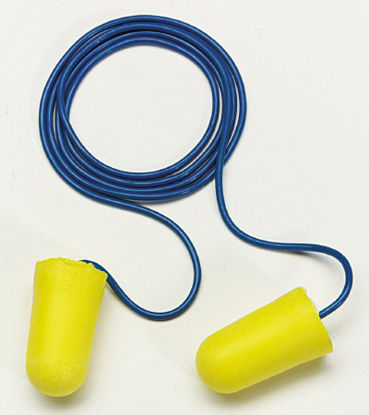 Picture of Ear Plugs 3M™ E-A-R™ TaperFit™ Corded Large Yellow312-1224