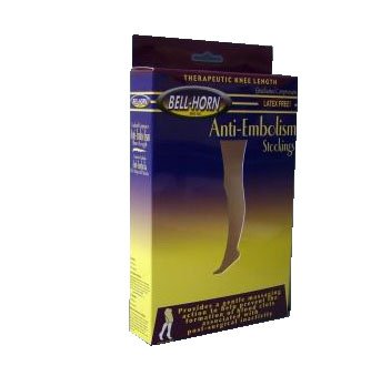 Picture of Anti-embolism Stocking Bell-Horn Dr. Comfort Knee High Small Black Closed Toe11340S