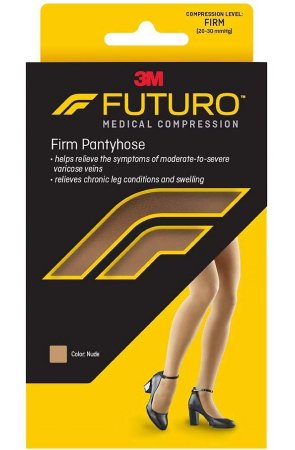 Picture of Compression Pantyhose 3M™ Futuro™ Waist High Medium Beige Closed Toe71029EN