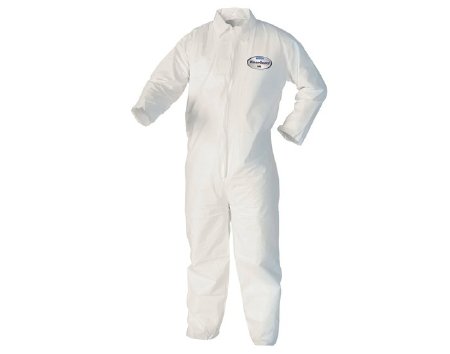 Picture of Coverall KleenGuard™ A40 Large White Disposable NonSterile44303