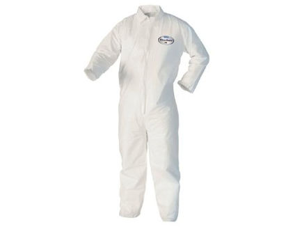 Picture of Coverall KleenGuard™ A40 Large White Disposable NonSterile44303