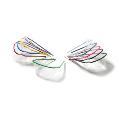 Picture of Safety Glasses SafeView Fit Over Clear Tint Assorted Color Frames Over Ear One Size Fits MostSV50A