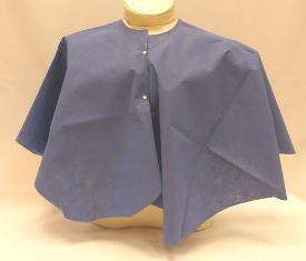 Picture of Exam Cape Tidi® Blue Large Open Sides Snap Closure Unisex981111