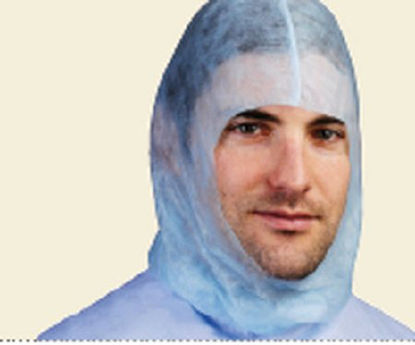 Picture of Surgical Hood One Size Fits Most White Elastic Closure4384