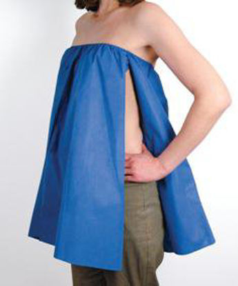 Picture of Exam Cover-Up Tidi® Dark Blue One Size Fits Most Open Sides Elastic Band Female941113