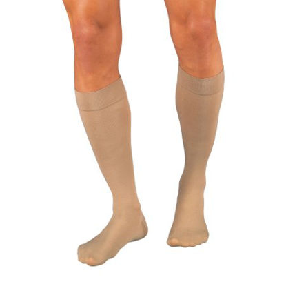Picture of Compression Stocking JOBST® Relief® Knee High Large Beige Closed Toe114632