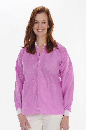 Picture of Lab Jacket ValuMax® Extra-Safe™ Raspberry 3X-Large Hip Length Limited Reuse3630RB3XL