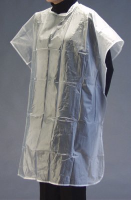Picture of General Purpose Apron Pullover Style Clear Disposable3853