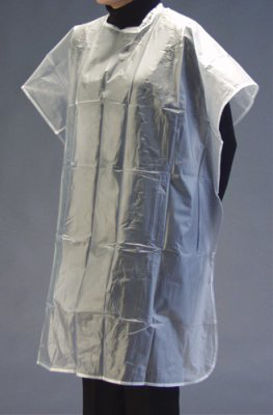 Picture of General Purpose Apron Pullover Style Clear Disposable3853