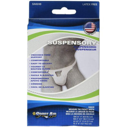 Picture of Suspensory Sport-Aid™ Large WhiteSA0249 WHI LG