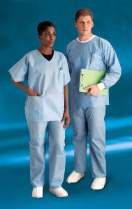 Picture of Scrub Pants Converters® 3X-Large Blue Unisex23606PE