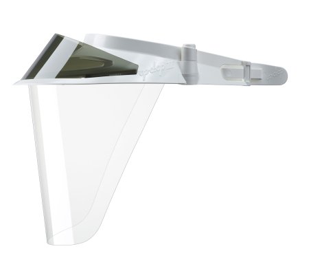 Picture of Face Shield Kit Op d Op II One Size Fits Most Full Length Anti-fog Reusable NonSterile255OP2-WT