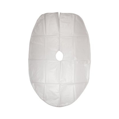 Picture of Shampoo Cape Clear One Size Fits Most Front / Back Opening Hook and Loop Closure Unisex764330000