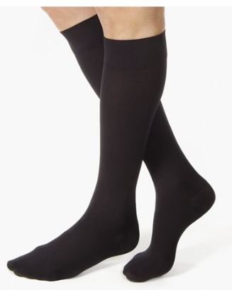 Picture of Compression Stocking JOBST® Knee High X-Large Black Closed Toe114733