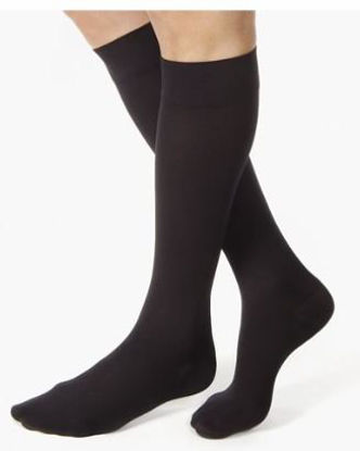 Picture of Compression Stocking JOBST® Knee High X-Large Black Closed Toe114733