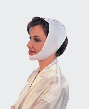 Picture of Facioplasty Elastic Support Jobst® Large, Powernet Fabric White111827