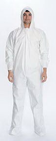 Picture of Coverall with Hood and Boot Covers ValuMax™ Total LiquidGuard 2X-Large White Disposable NonSterile4903WH2XL