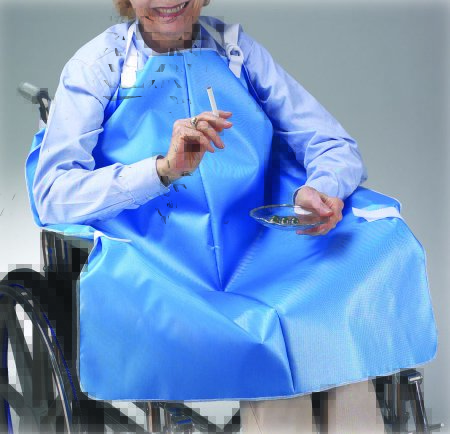 Picture of Smoker's Apron One Size Fits Most Blue Reusable906011