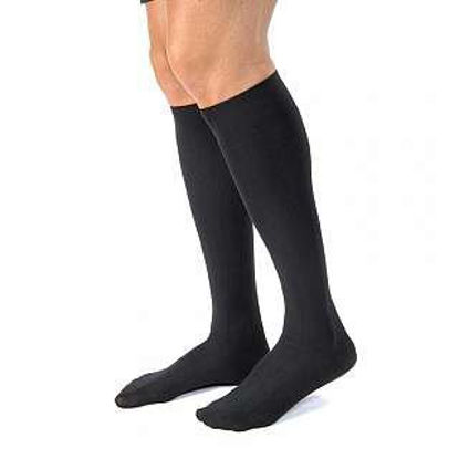 Picture of Compression Socks JOBST® Knee High Large Black Closed Toe113102