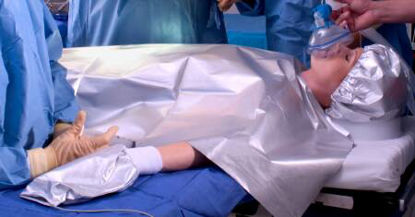 Picture of Infant Hat Thermalite Silver / Blue One Size Fits Most5110-100