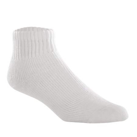 Picture of Diabetic Compression Socks JOBST® Sensifoot™ Crew Medium White Closed Toe110837