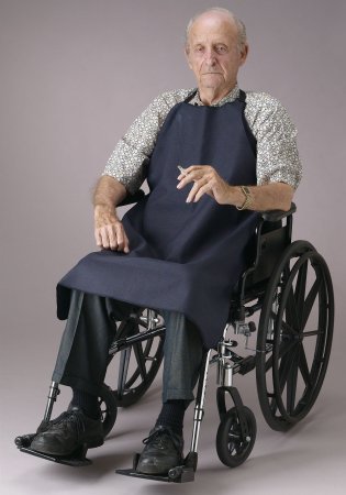 Picture of Smoker's Apron Light Blue Reusable4551