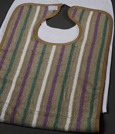 Picture of Bib Tie Closure Reusable Terry Cloth18X34SIERRA/EZTIE