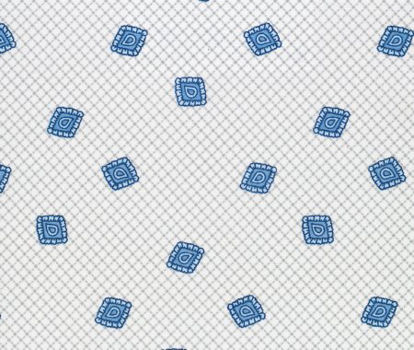 Picture of Patient Exam Gown X-Large Tiffany Blue Print Reusable70G20530