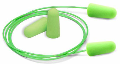 Picture of Ear Plugs Pura-Fit® Corded One Size Fits Most Bright Green6900