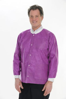 Picture of Lab Jacket ValuMax® Extra-Safe™ Violet Purple X-Large Hip Length Limited Reuse3630VPXL