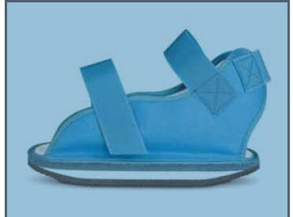 Picture of Cast Shoe 6.5 Inch Pediatric Blue58-35007