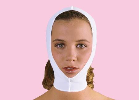 Picture of Facial Wrap Small Soft-Flex Spandex WhiteF020083