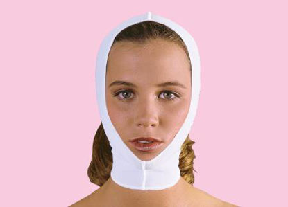 Picture of Facial Wrap Small Soft-Flex Spandex WhiteF020083