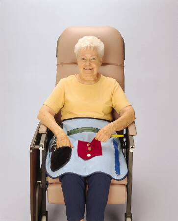 Picture of Activity Apron Blue Reusable7400