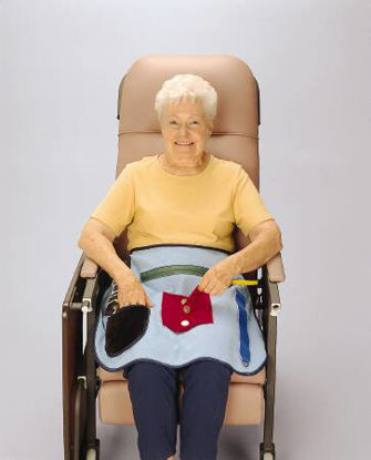 Picture of Activity Apron Blue Reusable7400