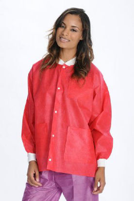 Picture of Lab Jacket ValuMax® Extra-Safe™ Red Small Hip Length Limited Reuse3630RDS