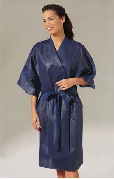 Picture of Patient Robe Tech Styles® Small / Medium Dark Blue Reusable45415-010