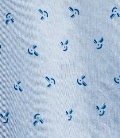 Picture of Patient Exam Gown 3X-Large Celebrity Blue Print Reusable74207730