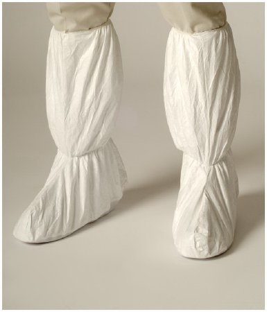 Picture of Cleanroom Boot Cover DuPont™ Tyvek® IsoClean® Large Knee High PVC Sole White NonSterile17988090