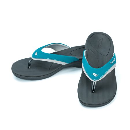 Picture of Orthotic Sandal Powerstep® Fusion Female Teal / Gray8500-5008