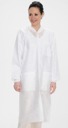 Picture of Lab Coat ValuMax® Easy-Breathe White 3X-Large Knee Length Limited Reuse3560WHXXXL