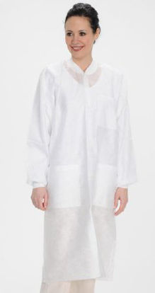 Picture of Lab Coat ValuMax® Easy-Breathe White 3X-Large Knee Length Limited Reuse3560WHXXXL