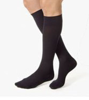Picture of Compression Stocking JOBST® Knee High Small Black Closed Toe114730