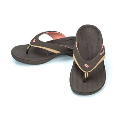 Picture of Orthotic Sandal Powerstep® Women's FUSION® Female Brown8500-3008