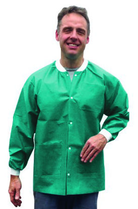 Picture of Warm-Up Jacket ValuMax® Extra-Safe™ Jade Green Medium Hip Length Limited Reuse3630JDM