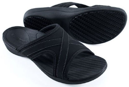 Picture of Orthotic Sandal Powerstep® Fusion Adult Black8150-1009